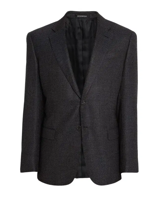 Men 's G Line Super 130s Pinwheel Sport Coat