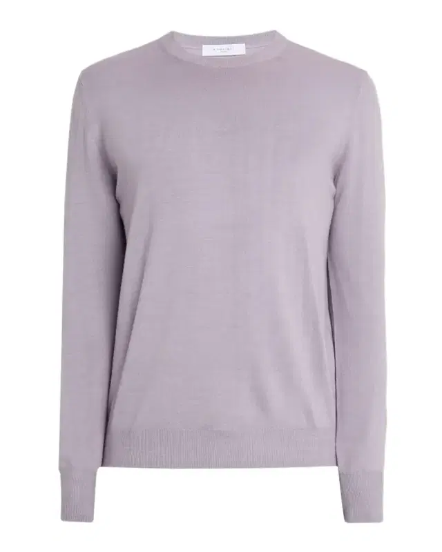 Men's Wool Knit Classic-Fit Crewneck Sweater