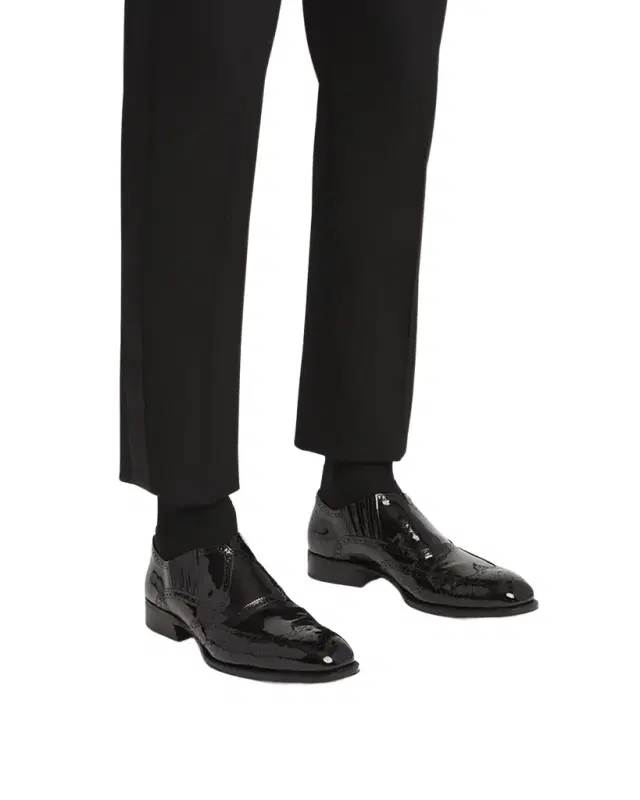 Mens' Jermyn Brogue Slip-On Loafers