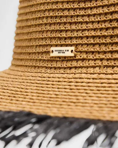 Eugenia Kim Courtney Fringed Packable Fedora | Thumbnail 2 Eugenia Kim Courtney Fringed Packable Fedora | Thumbnail 2