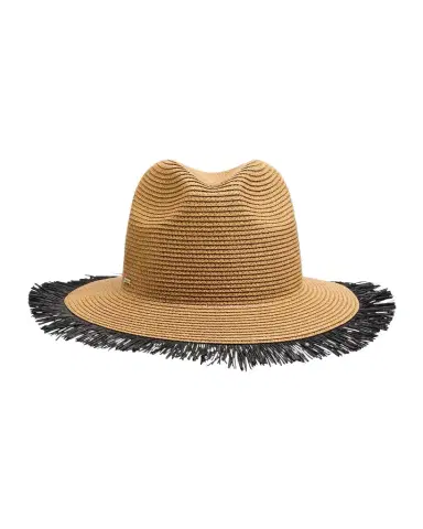 Eugenia Kim Courtney Fringed Packable Fedora | Thumbnail 1 Eugenia Kim Courtney Fringed Packable Fedora | Thumbnail 1