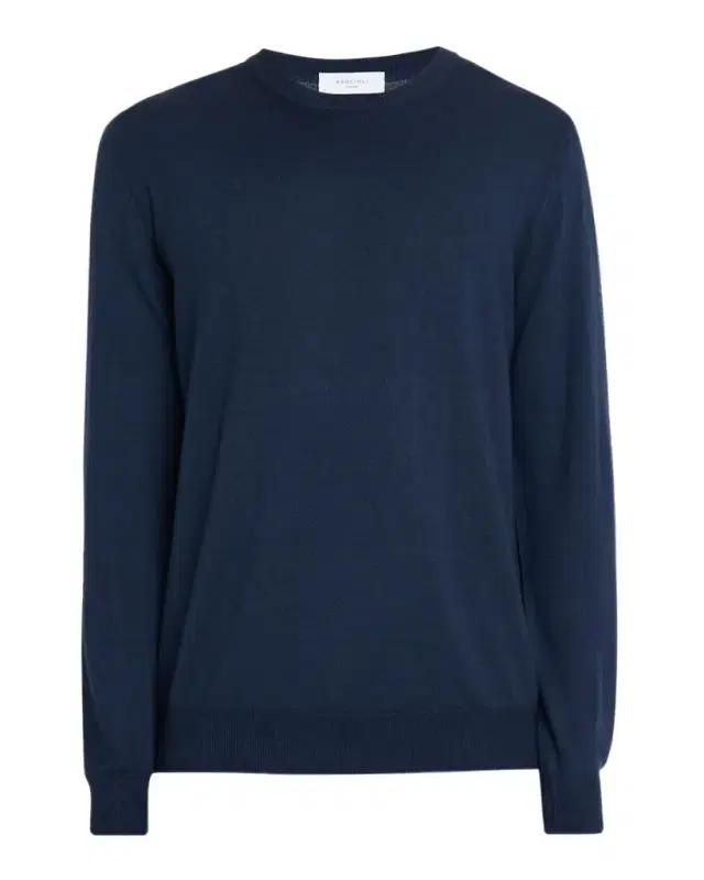 Men 's Wool Knit Classic-Fit Crewneck Sweater