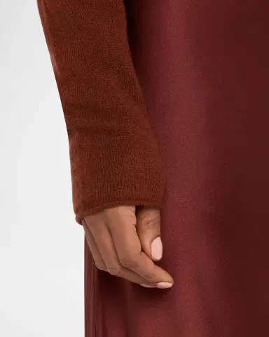 Sablyn Miranda Scallop Bias-Cut Silk Skirt | Thumbnail 5