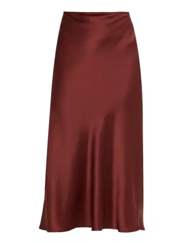 Sablyn Miranda Scallop Bias-Cut Silk Skirt | Thumbnail 1
