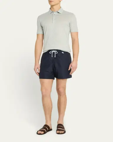 Loro Piana Men's Bay Rapallo Swim Shorts | Thumbnail 7 Loro Piana Men's Bay Rapallo Swim Shorts | Thumbnail 7