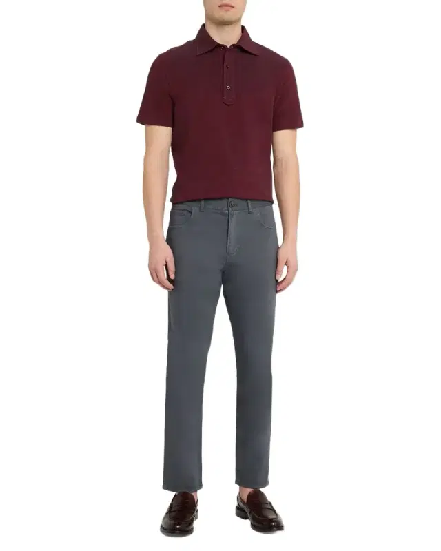 Men 's Cashmere-Cotton Slim 5-Pocket Pants