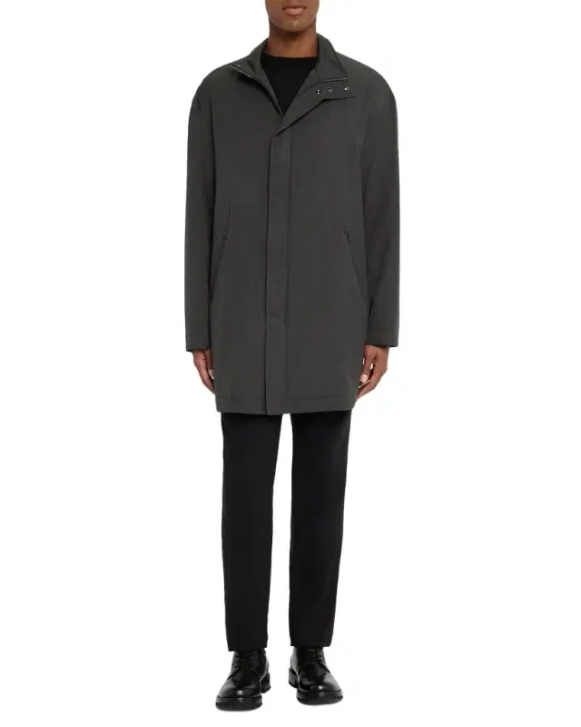 Emporio Armani Men 's Lightweight Down Car Coat