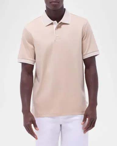 Bugatchi Men's Short-Sleeve Polo Shirt | Thumbnail 4
