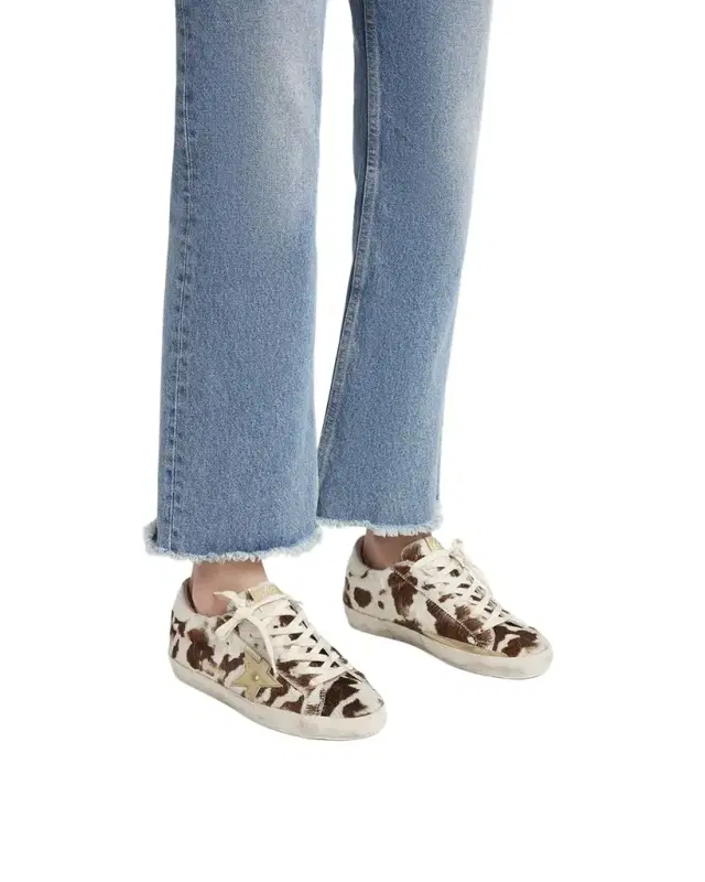 Super-Star Cow Horsy Low-Top Sneakers