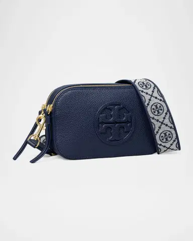 Tory Burch Miller Mini Zip Leather Crossbody Bag | Thumbnail 14 Tory Burch Miller Mini Zip Leather Crossbody Bag | Thumbnail 14