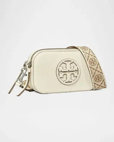 Tory Burch Miller Mini Zip Leather Crossbody Bag | Thumbnail 15 Tory Burch Miller Mini Zip Leather Crossbody Bag | Thumbnail 15