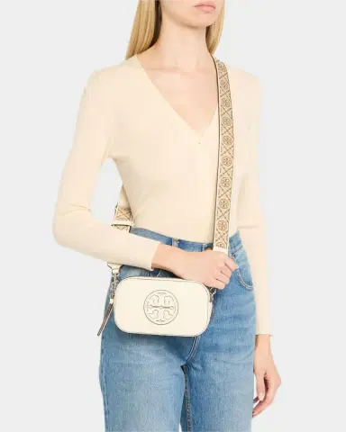 Tory Burch Miller Mini Zip Leather Crossbody Bag | Thumbnail 9 Tory Burch Miller Mini Zip Leather Crossbody Bag | Thumbnail 9