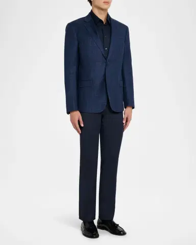 Emporio Armani Men's G Line Melange Notch Lapel Sport Coat | Thumbnail 2