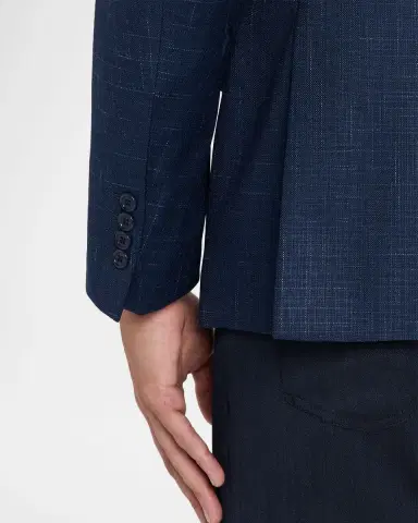 Emporio Armani Men's G Line Melange Notch Lapel Sport Coat | Thumbnail 8