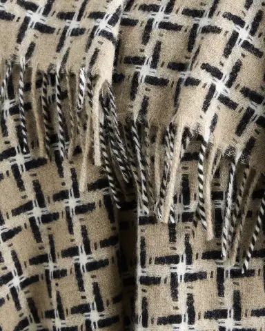 Designers Guild Clarendon Merino Wool Throw, 55" x 73" | Thumbnail 2 Designers Guild Clarendon Merino Wool Throw, 55" x 73" | Thumbnail 2