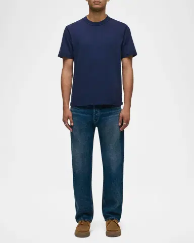 Hudson Men's Heavyweight Cotton Crewneck T-Shirt | Thumbnail 2