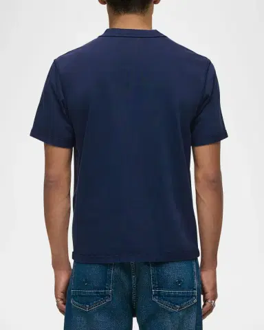 Hudson Men's Heavyweight Cotton Crewneck T-Shirt | Thumbnail 3