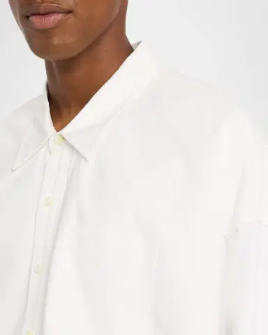 EZR Men's Cotton Pocket Button-Down Shirt | Thumbnail 5
