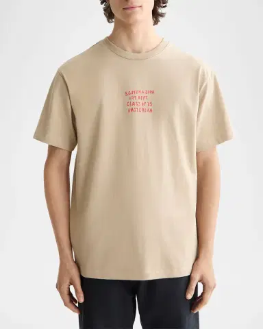 Scotch & Soda Men's Relaxed-Fit Artwork Graphic T-Shirt | Thumbnail 4