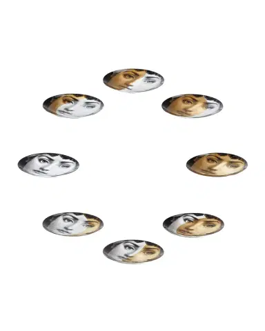 FORNASETTI Set of 8 Moon Phase Plates | Thumbnail 1 FORNASETTI Set of 8 Moon Phase Plates | Thumbnail 1