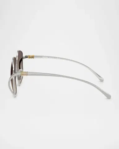 Miu Miu MU A57S Metal Square Sunglasses | Thumbnail 2 Miu Miu MU A57S Metal Square Sunglasses | Thumbnail 2
