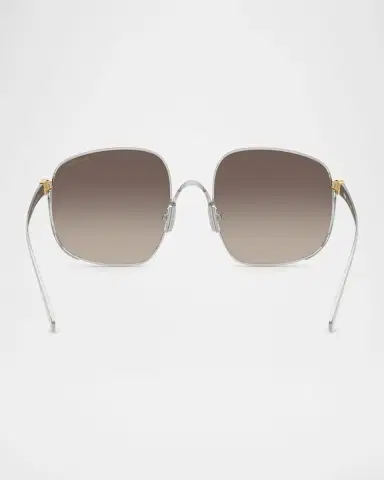 Miu Miu MU A57S Metal Square Sunglasses | Thumbnail 4 Miu Miu MU A57S Metal Square Sunglasses | Thumbnail 4
