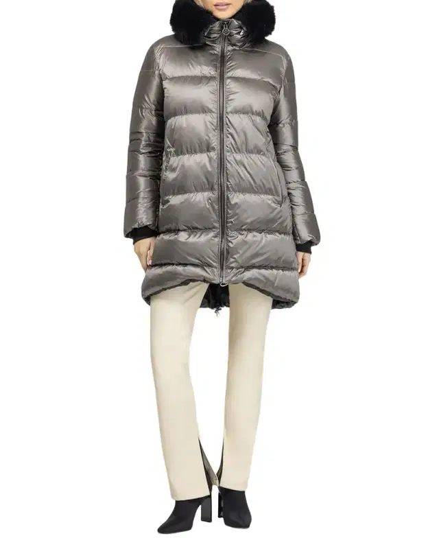 Gorski Apres-Ski Jacket With Detachable Toscana Lamb Hood Trim