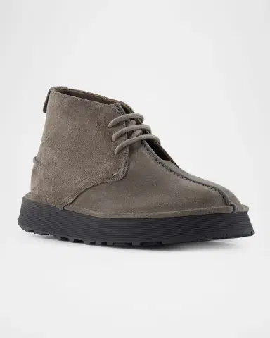 Giorgio Armani Men's Suede Chukka Boots | Thumbnail 2 Giorgio Armani Men's Suede Chukka Boots | Thumbnail 2