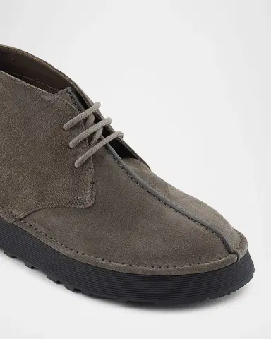 Giorgio Armani Men's Suede Chukka Boots | Thumbnail 5 Giorgio Armani Men's Suede Chukka Boots | Thumbnail 5