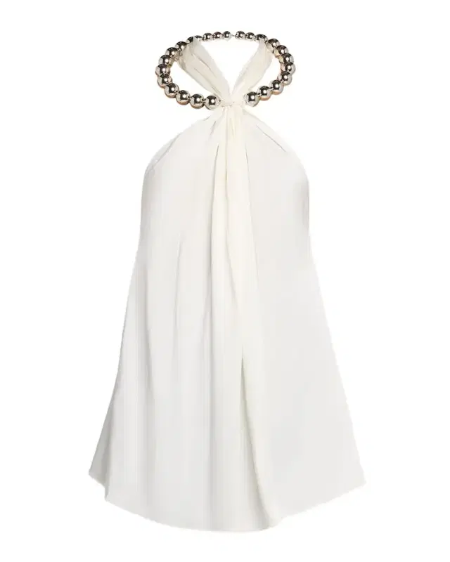 Sphere Embellished Halter Top