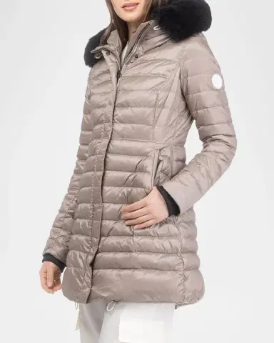 Gorski Down Apres-Ski Jacket with Detachable Toscana Lamb Hood Trim | Thumbnail 11 Gorski Down Apres-Ski Jacket with Detachable Toscana Lamb Hood Trim | Thumbnail 11