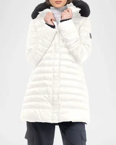 Gorski Down Apres-Ski Jacket with Detachable Toscana Lamb Hood Trim | Thumbnail 8 Gorski Down Apres-Ski Jacket with Detachable Toscana Lamb Hood Trim | Thumbnail 8