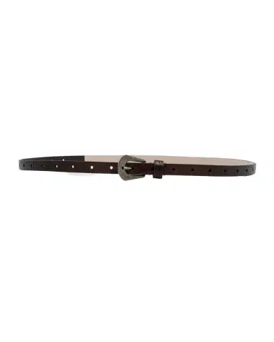 Brunello Cucinelli Carved Leather Belt | Thumbnail 1