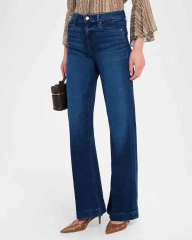 PAIGE Leenah Wide-Leg Jeans | Thumbnail 4