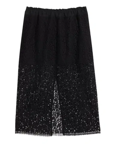Maria McManus Lace Ruched Midi Skirt | Thumbnail 1 Maria McManus Lace Ruched Midi Skirt | Thumbnail 1