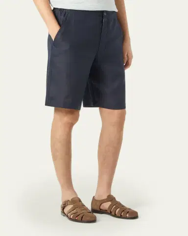 Loro Piana Men's Nolan Stretch Bermuda Shorts | Thumbnail 8