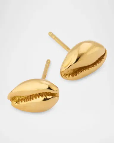 ALMASIKA 18K Le Cauri Petite Stud Earrings | Thumbnail 2 ALMASIKA 18K Le Cauri Petite Stud Earrings | Thumbnail 2