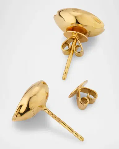 ALMASIKA 18K Le Cauri Petite Stud Earrings | Thumbnail 3 ALMASIKA 18K Le Cauri Petite Stud Earrings | Thumbnail 3