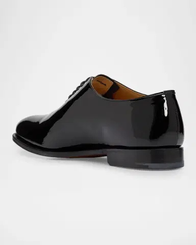 Church's Men's Oldford Wholecut Patent Leather Oxfords | Thumbnail 4 Church's Men's Oldford Wholecut Patent Leather Oxfords | Thumbnail 4