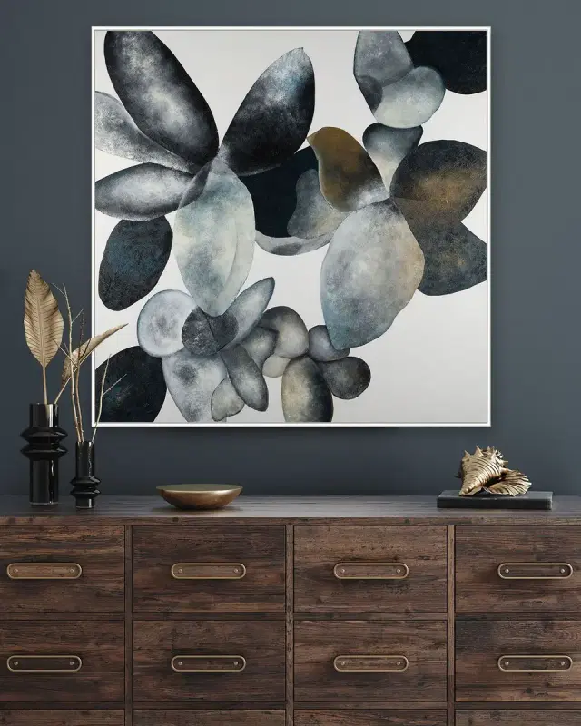 "Precious Metals" Hand-Embellished Giclee by H. Scott