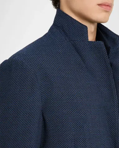 Emporio Armani Men's Jacquard Wool Soft Sport Coat | Thumbnail 6 Emporio Armani Men's Jacquard Wool Soft Sport Coat | Thumbnail 6