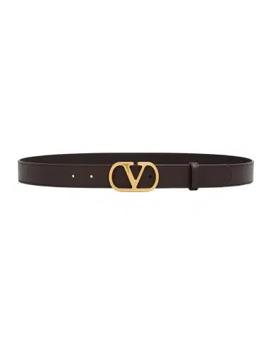 Valentino Garavani VLogo Signature Calfskin Leather Belt, 30mm | Thumbnail 1 Valentino Garavani VLogo Signature Calfskin Leather Belt, 30mm | Thumbnail 1