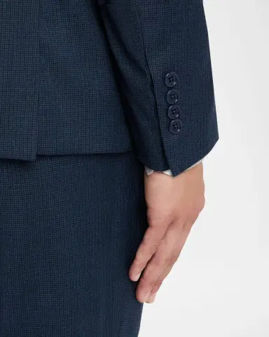 Emporio Armani Men's Wool Micro-Houndstooth G Line Suit | Thumbnail 9 Emporio Armani Men's Wool Micro-Houndstooth G Line Suit | Thumbnail 9