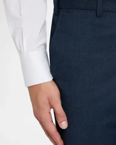 Emporio Armani Men's Wool Micro-Houndstooth G Line Suit | Thumbnail 10 Emporio Armani Men's Wool Micro-Houndstooth G Line Suit | Thumbnail 10