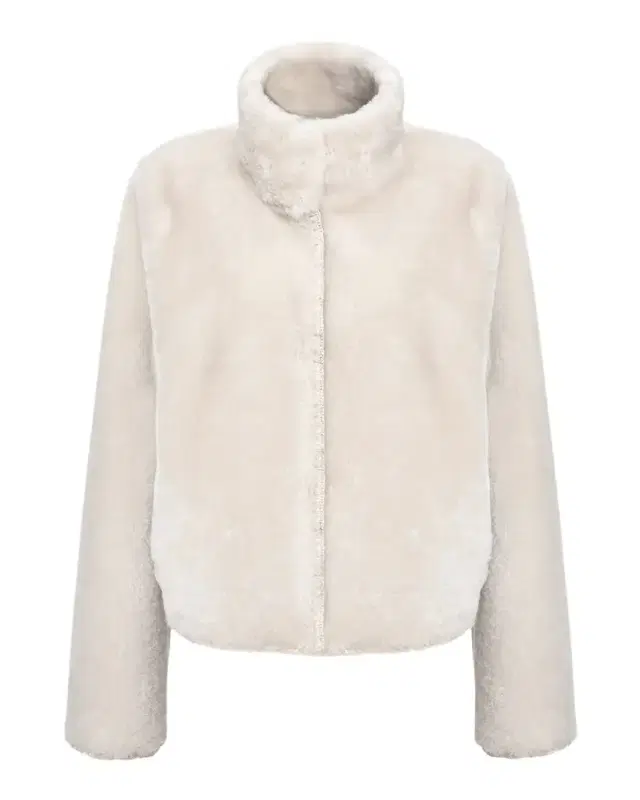 Reversible Merino Shearling Lamb Jacket With Embroidered Edges