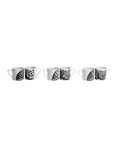 FORNASETTI High Fidelity Coffee Cups, Set of 6 | Thumbnail 1