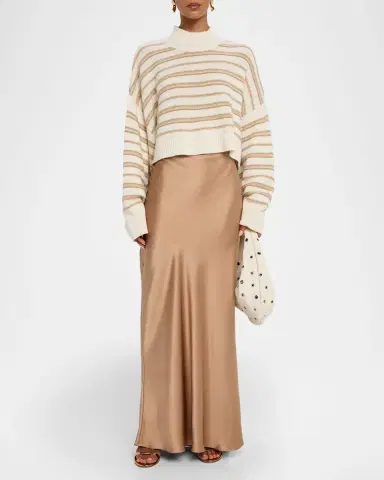 Sablyn Wells Cropped Cashmere Pullover | Thumbnail 2