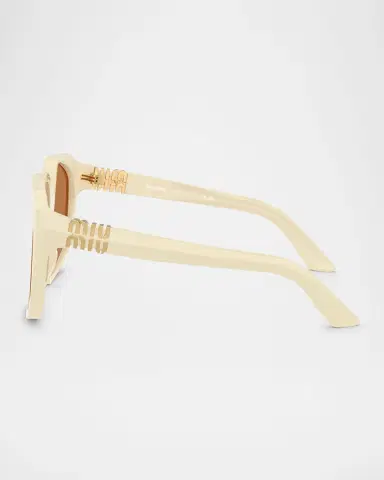 Miu Miu MU A07SF Acetate Square Sunglasses | Thumbnail 2