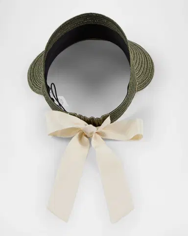 Eugenia Kim Ricky Hemp Packable Visor | Thumbnail 2 Eugenia Kim Ricky Hemp Packable Visor | Thumbnail 2