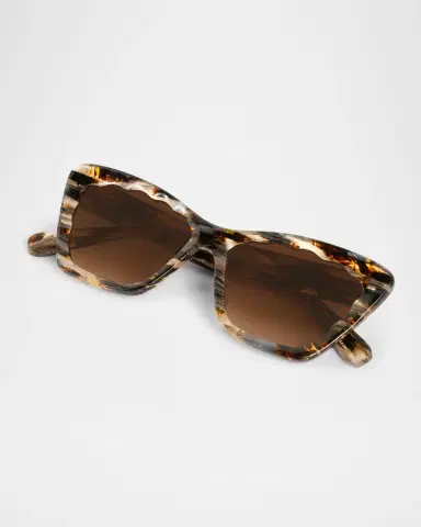 KREWE Brigitte Acetate Cat-Eye Sunglasses | Thumbnail 2 KREWE Brigitte Acetate Cat-Eye Sunglasses | Thumbnail 2